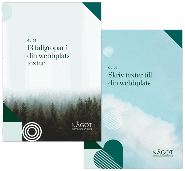 Guider webbplatstexter